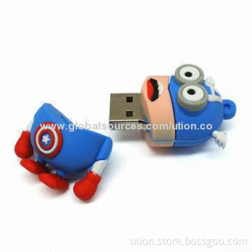 Bootable USB Flash Drive with Up to 16GB Capacity and USB2.0 Interface